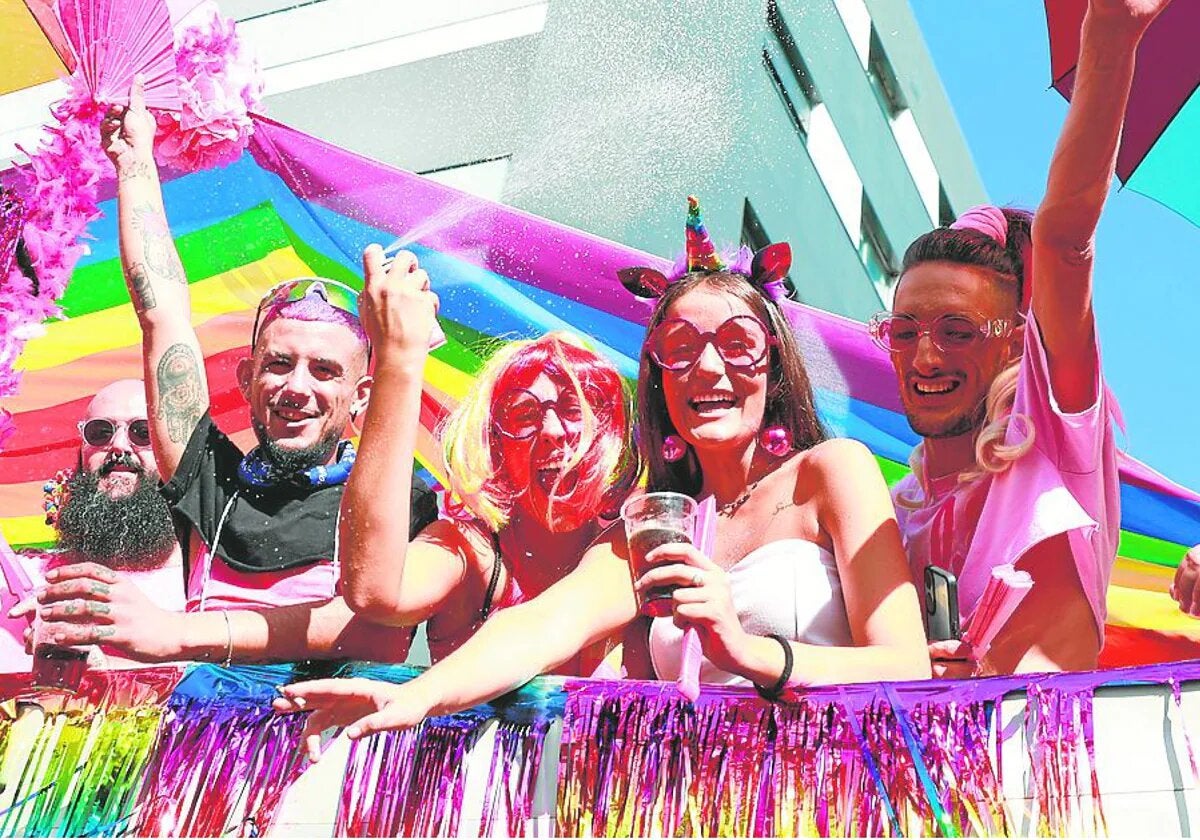 A float during the Pride of Torremolinos 2023